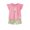 A-Pink60, variant on JAJAHO Toddler Girl Clothes Set Kids Girls Summer Outfits Short Sleeve Floral T Shirt With Shorts 2 Piece Casual Playwear Trendy Outfit