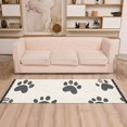thumbnail image 2 of Yayeee Hallway Runner Rug 2'x6' Non Slip Machine Washable with Rubber Backing, Cute Cat Paw, 2 of 8