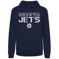 thumbnail image 2 of Men's Levelwear Navy Winnipeg Jets Podium Lanes Hoodie, 2 of 3