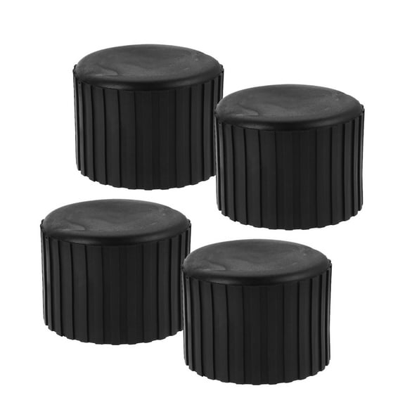 Masteelf 4 Pcs Fitness Equipment Rubber Feet Covers Floor Protectors For Gym Machines Prevents Damage To Hardwood Tile And Carpet For Home And Gym Use