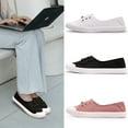 thumbnail image 6 of HARVEST LAND Slip-On Canvas Shoes for Women-Fashion Low-Top Flat Loafers with CloudFoam Insole, 6 of 9