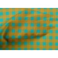thumbnail image 4 of oneOone Cotton Poplin Fabric Gingham Check Print Sewing Fabric BTY 42 Inch Wide, 4 of 4