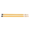 thumbnail image 2 of Drums Stick Brushes, Drum Brush Instrument Accessory Comfortable Holding  For Performance Yellow, 2 of 8