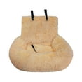 thumbnail image 2 of Comfortable Dog Car Seat for Small Dogs, Soft Plush Travel Bed with Seat Belt, Easy to Clean and Install Pet Cushion, 2 of 6