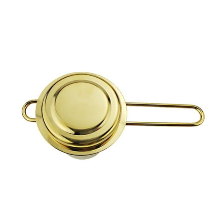 

Stainless Steel Tea Infuser Tea Strainer with Handle for Teapots Mugs Cups (Golden)