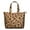 Leopard Pattern, variant on Leopard and Tiger Pattern Travel Tote Bags for Women Carry On,Large Weekender Bags for Women Travel,Multi Functional Duffle Bag for Work,Shopping,Sports