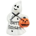 thumbnail image 6 of Northlight Ghosts with Jack-O-Lanterns "Happy Halloween" and "Trick or Treat" Figurines - 7.75" -, 6 of 9