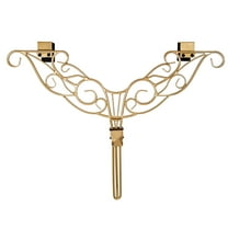Village Lighting Adjustable Wreath Hanger - Antler (Gold)