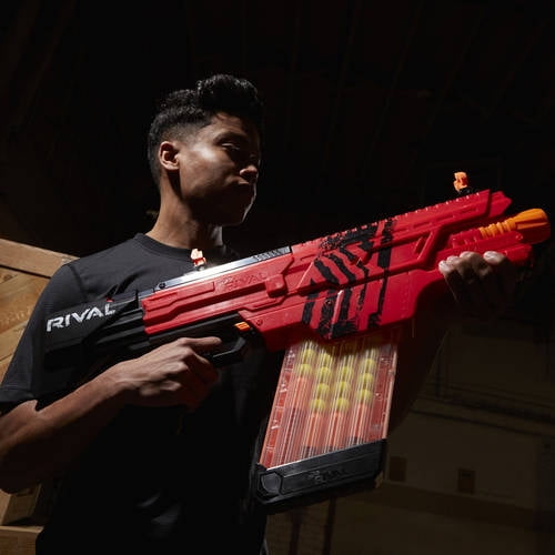 Nerf Khaos MXVI-4000 Blaster (Red) - Walmart.com