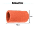 thumbnail image 2 of Unique Bargains Pair Sweat Absorbing Wrist Sweatbands Athletic Cotton Terry Cloth Orange 8x10cm, 2 of 6
