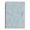 Light Blue, variant on CJWD 6.2x8.3" Pastel Blank Journal Pad, Unruled Writing Notebook with Embossed Cover & Pen Loop, Chic Personal Diary Gift for Teenagers, Pink