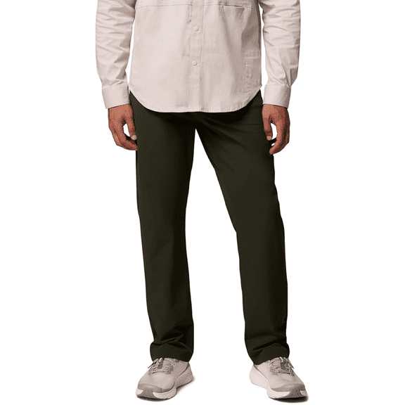 Columbia Men's ROC Tech 5-Pocket Pants, Greenscape, 34x30