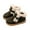 Black, variant on Otqutp Kids Furry Warm Ankle Boots Boys Girls Winter Cozy Fleece Plush Fuzzy Faux Fu𝗿 Collar Platform Snow-proof Booties