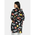 thumbnail image 3 of Netflix Stranger Things Plush Hooded Lounger, Women's and Women's Plus, 3 of 5