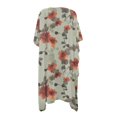 thumbnail image 2 of HELLHERO Watercolor Floral Kimono Swimsuit Cover Up - Lightweight Breathable Beachwear for Summer Vacation & Poolside - Elegant Loose Fit for Women, 2 of 6