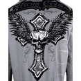 thumbnail image 4 of Xtreme Couture By Affliction Unisex Oversized Boxy Pullover Hoodie Saints, 4 of 13