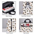thumbnail image 4 of Naloa German Shepherd Dog Print Lightweight DayBackpack Suitable for school, work, shopping, travel, etc., 4 of 5