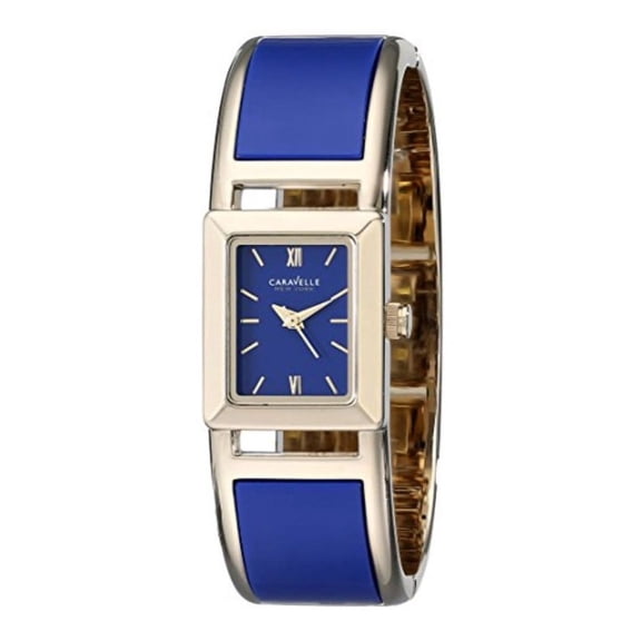 Bulova Caravelle Women's Quartz Two-Tone Plastic Watch 44L146
