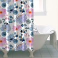 thumbnail image 4 of Pioneer Flower Floral Print Pattern Shower Curtain 36"x72" ,Bathroom Decorative Shower Curtains Set with 12 Hooks,Modern Waterproof Washable Shower Curtain, 4 of 6
