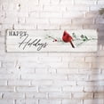thumbnail image 7 of LifeSong Milestones "Happy Holidays" Cardinal Christmas Decorations Indoor Wall Decor, 7 of 7