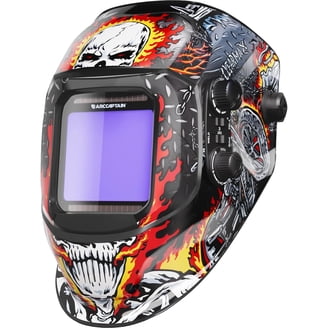 Firepower 1441-0085 Auto-Darkening Welding Helmet, New Pinstripes