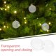 thumbnail image 3 of NUOLUX 10Ud Esferas Plásticas Transparentes Para Colgar Y Decorar Fiestas Y Ambiente, 3 of 7