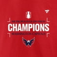 thumbnail image 4 of Men's Fanatics  Red Washington Capitals 2025 Metropolitan Division Champions T-Shirt, 4 of 4