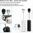 thumbnail image 2 of HUGFEGWE Password Lock, Suitcase Lock Wire Rope Customs Password Skull Lock,Suitable for Suitcases, Backpacks, Computer Cases and Most Belongings (Black) U2536-0959, 2 of 9