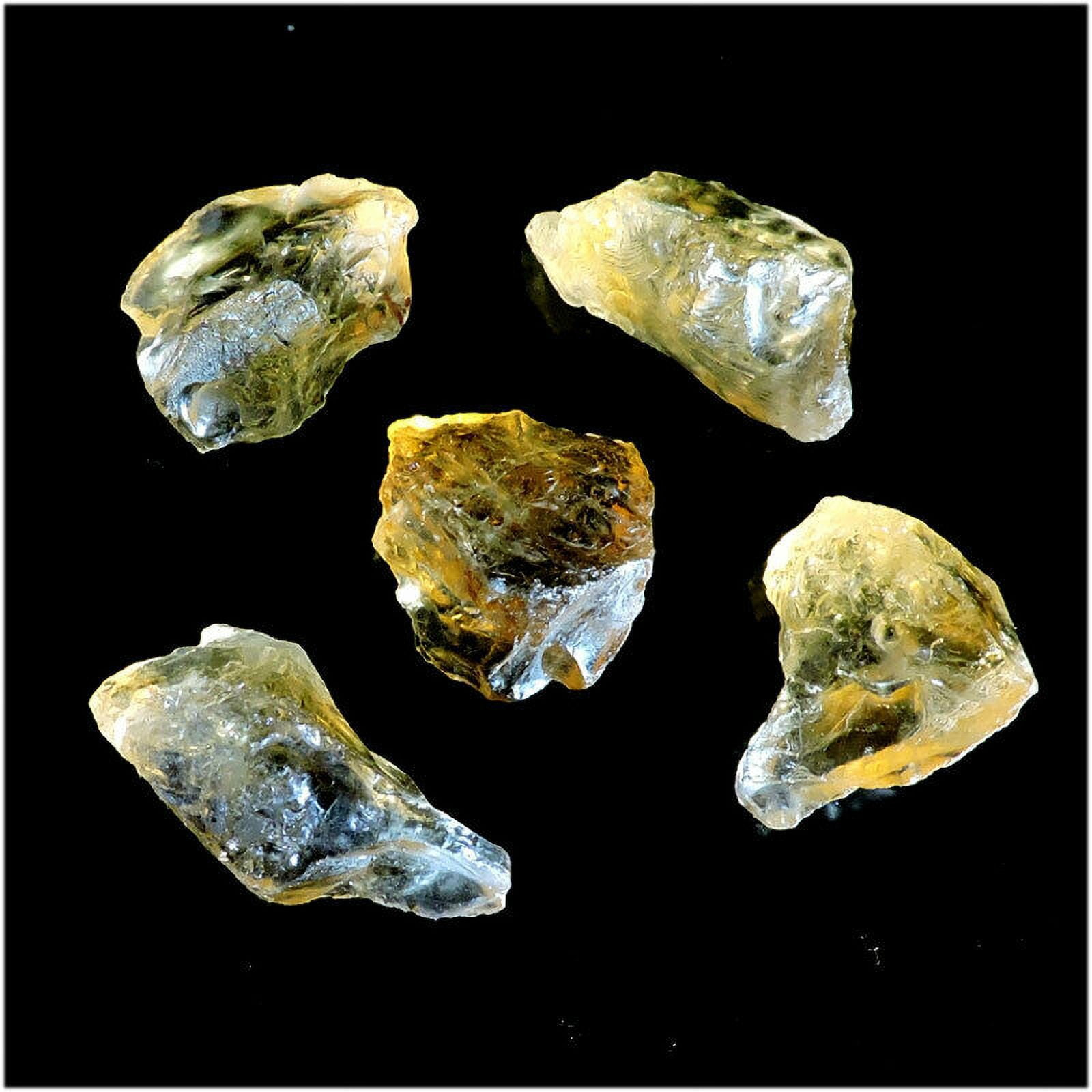 5pcs Lot 60.20Cts Natural Golden Orange Citrine Gems Facet Rocks Rough