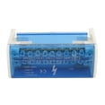 thumbnail image 4 of Caja De Conexiones De Bloque De Terminales, Caja De Distribución Compacta A Prueba De Polvo Y Aislada, Conductora De Latón Para Ingeniería Eléctrica, 4 of 7