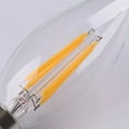 thumbnail image 4 of SPRING PARK C35 220V E14 Base 4W LED Energy Saving Dimmable Filament Candle Light Bulbs, 4 of 7