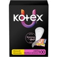 thumbnail image 1 of Kotex Daily Wrapped Liners, Light Absorbency, Regular Coverage, 100 Count, 1 of 7