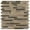 Copper, variant on The Tile Life Victory Mixed Brick 12x12 Copper Glass Mosaic Kitchen Tile - 1 Sheet (1 Sq. ft.)