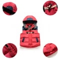 thumbnail image 4 of Qudderr Baby Toddler down Cotton Vest Boys Girls Hooded Warm Sleeveless Jacket 3-12 Years Kids Puffer Waistcoat for Fall Winter, 4 of 6
