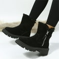 thumbnail image 5 of Daolelai Women's Thick-Soled Non- Short Plush Warm and Comfortable Snow Boots, 5 of 9