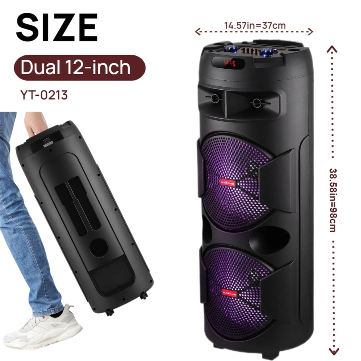 Dual 12-in Woofer
