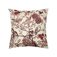 thumbnail image 4 of Floral Block Print Pillow Covers , Vintage Flower Pattern Decorative Throw Pillowcases Outdoor Farmhouse Cushion Covers Fall Rustic Sofa Couch Bed Decor Essential For Every Household, 4 of 5