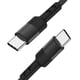 thumbnail image 5 of Cable de datos USB C macho a macho, 60 W, 3 A, cable de carga rápida profesional para 200cm Negro, 5 of 9
