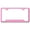 Pink, variant on Ford Thunderbird Laser Etched Logo Cut-Out License Plate Frame (Pink)