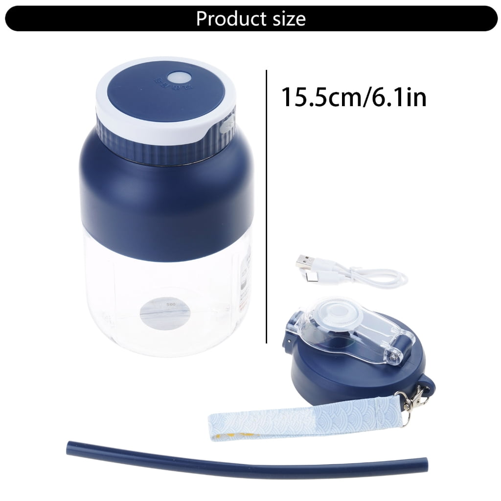 500ML Juicer Cup Blenders Machine Portable Juice Blenders Sports Bottle