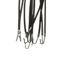 thumbnail image 4 of 10 ganchos de caballo, soporte para bandas elásticas, cuerdas para el cabello, Clips elásticos, color marrón/negro Zulema bungee para el cabello, 4 of 7