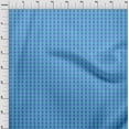 thumbnail image 4 of oneOone Cotton Jersey Medium Blue Fabric Asian Ikat Fabric For Sewing Printed Craft Fabric By The Yard 58 Inch Wide, 4 of 4
