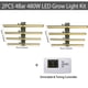 thumbnail image 3 of Barra de luz LED para cultivo de 1000 W y 1200 W regulable Samsung LM301D Sistema de cultivo hidropónico cuántico de espectro completo para plantas, 3 of 5