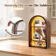 thumbnail image 7 of SLUMLOVE 10x16" Shadow Box Frame,Large Deep Shadow Box with Removable Shelves, Linen Back & Acrylic Door, Display Cases for Medals, Photos, Keepsakes, Wedding Bouquet, Pet, 7 of 7