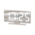 thumbnail image 2 of sruoe Alarm Clock, Digital Clocks, Clock Alarm Bedside, Clock Alarm Radio, Clock Alarm Digitalalarm, Mirror Digital Clock, Heavy Sleepers Alarm Clock, Plastic, 2 of 6
