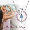 thumbnail image 7 of Beautlace Love Mom Necklace For Mothers,925 Sterling Silver Hearts for Mom Pendant Mother's Day Gift, 7 of 7