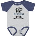 thumbnail image 3 of Inktastic Best Nephew Ever from Aunt Boys Baby Bodysuit, 3 of 5