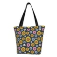 thumbnail image 2 of Kdxio Colorful Sunflowers Women Reusable Grocery Bags Foldable Ripstop,Reusable Shopping Bags for Shopping,Gym,Gift, 2 of 8
