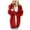 Red, variant on Ozmmyan Women's Fashion Jacket Cardigan Pocket Medium And Long Term Outwear Long Sleeve Coat