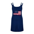 thumbnail image 4 of SOOMLON Short Nightgowns for Women Plus Size Comfy Nighties Double Spaghetti Strap Print Mini Dress Pajamas Dress, 4 of 6